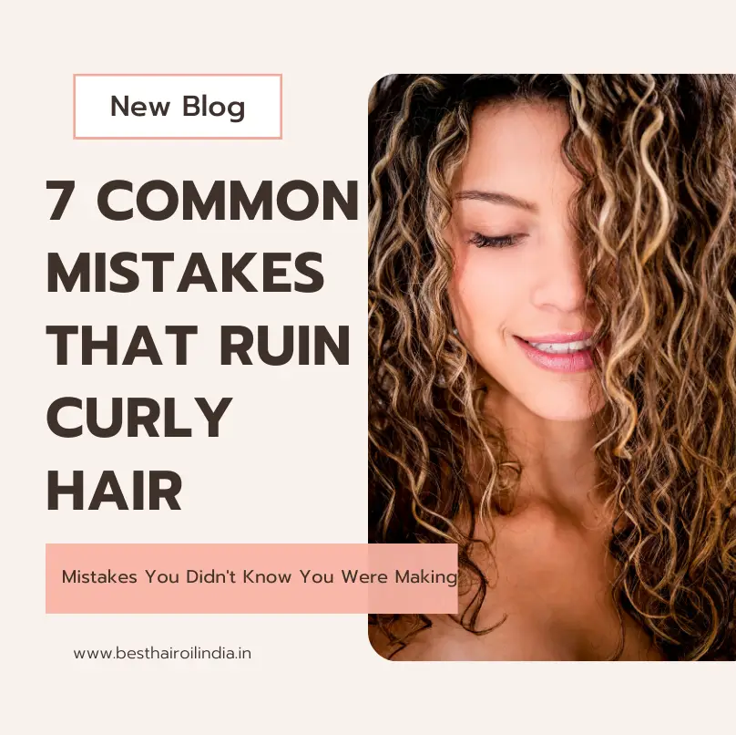 7 common mistake that ruin curly hair