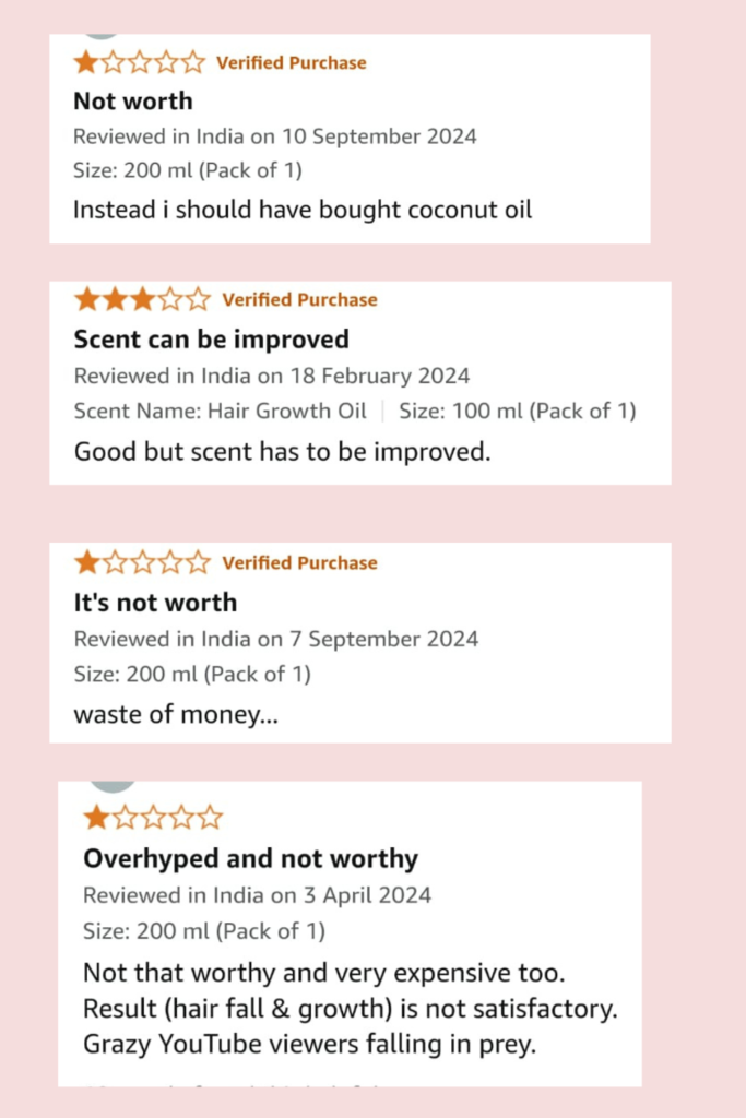 pim pom patti hair oil review